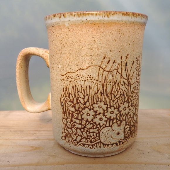 Vintage 1970s stoneware mug by Duncan Ceramics - Picture 3 of 5